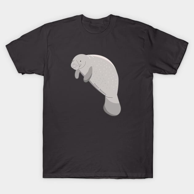 Protect Manatees T-Shirt by NatureDzines